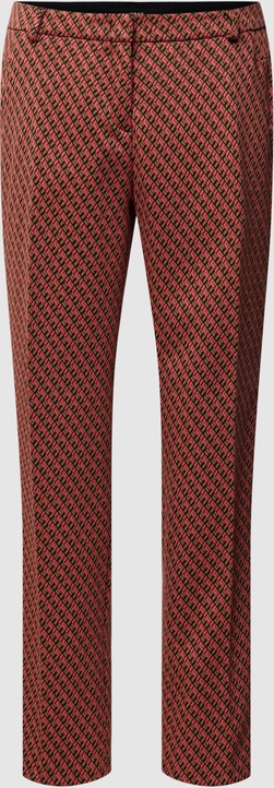 Czerwone spodnie Brax w stylu retro