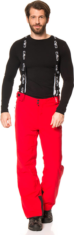 Czerwone spodnie CMP