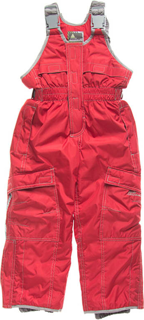 Czerwone spodnie dziecięce Peak Mountain dla chłopców