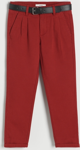 Czerwone spodnie dziecięce Reserved dla chłopców