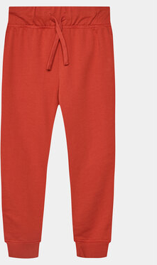 Czerwone spodnie dziecięce United Colors Of Benetton dla chłopców