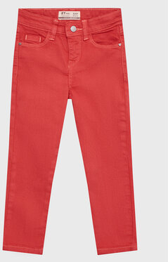 Czerwone spodnie dziecięce zippy