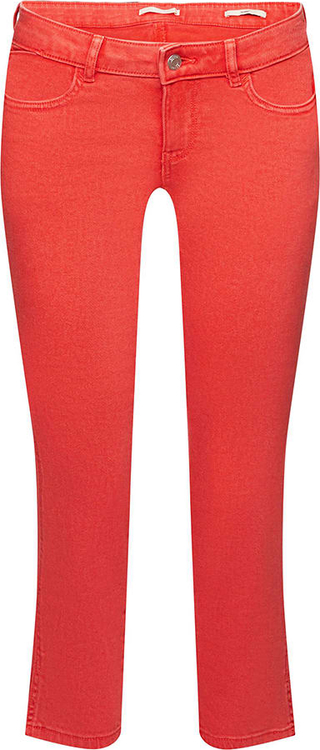 Czerwone spodnie Esprit w stylu klasycznym