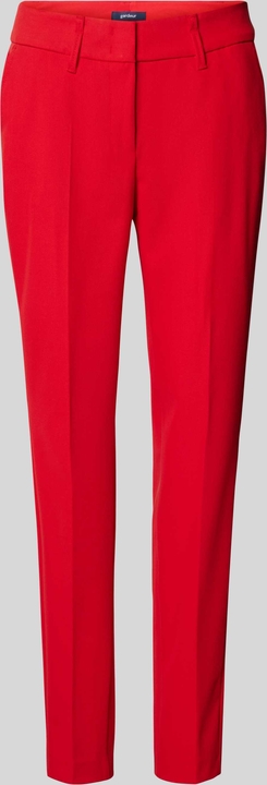 Czerwone spodnie Gardeur w stylu casual