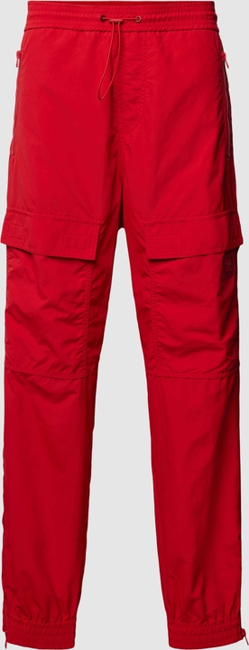 Czerwone spodnie Hugo Boss