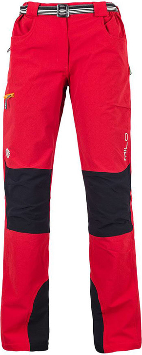 Czerwone spodnie Milo w sportowym stylu
