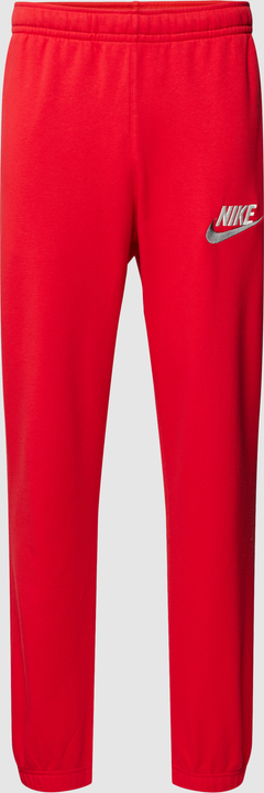 Czerwone spodnie Nike