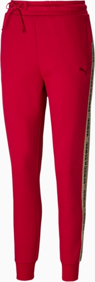 Czerwone spodnie Puma w sportowym stylu