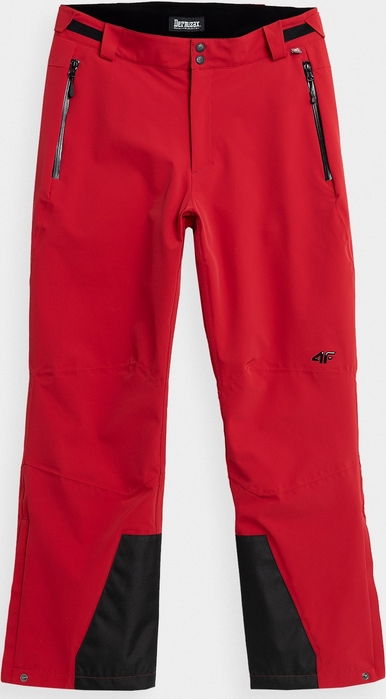 Czerwone spodnie sportowe 4F w sportowym stylu