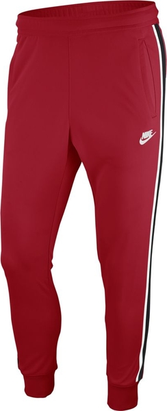 Czerwone spodnie sportowe Nike