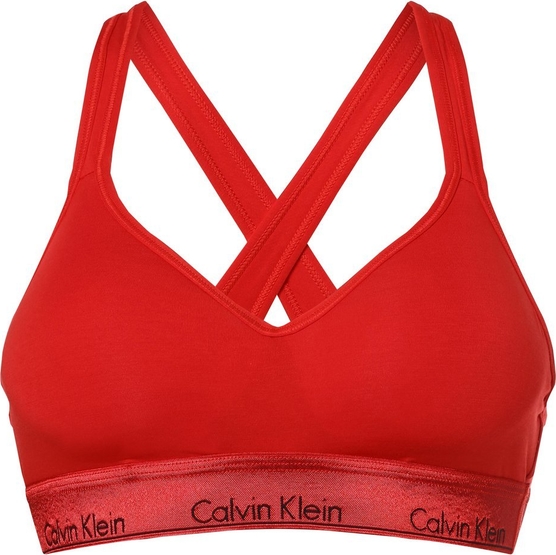 Czerwony biustonosz Calvin Klein
