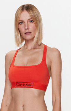 Czerwony biustonosz Calvin Klein Underwear