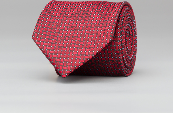 Czerwony krawat Borgio