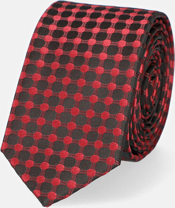 Czerwony krawat LANCERTO