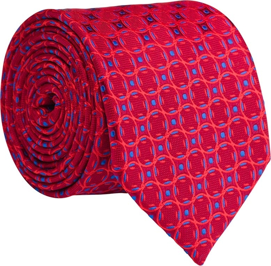 Czerwony krawat Lavard