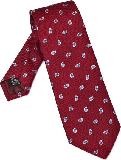 Czerwony krawat Van Thorn