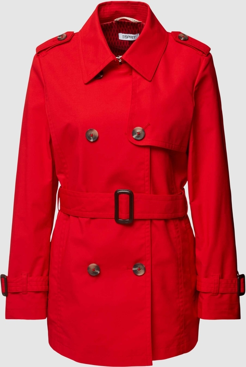 Czerwony płaszcz Esprit