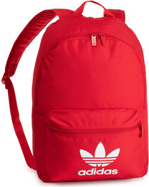 Czerwony plecak Adidas w sportowym stylu