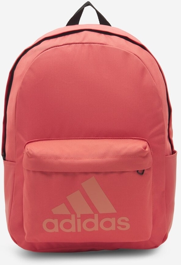 Czerwony plecak Adidas z nadrukiem