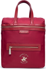 Czerwony plecak Beverly Hills Polo Club