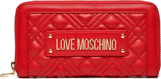 Czerwony portfel Love Moschino