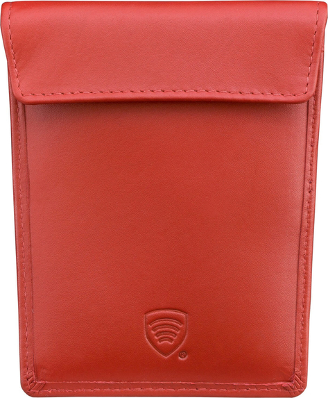 Czerwony portfel męski Koruma