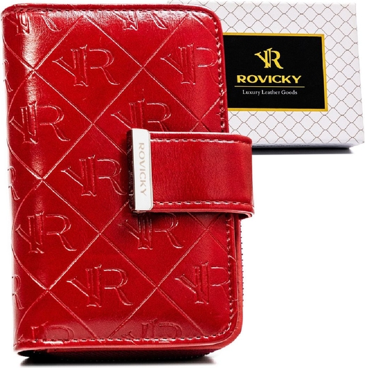 Czerwony portfel Rovicky