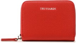 Czerwony portfel Trussardi