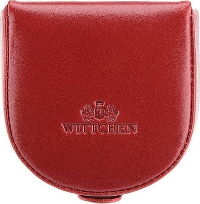 Czerwony portfel Wittchen ze skóry
