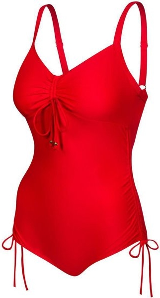 Czerwony strój kąpielowy Aqua-speed w stylu casual