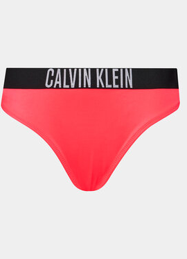 Czerwony strój kąpielowy Calvin Klein w młodzieżowym stylu