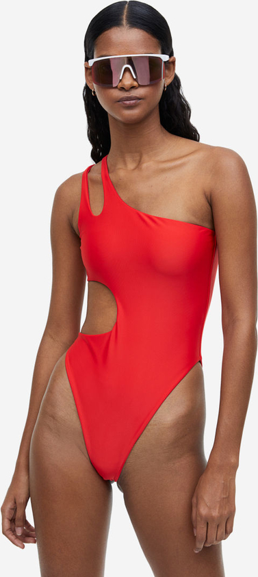Czerwony strój kąpielowy H & M