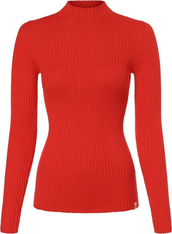 Czerwony sweter ARMEDANGELS z bawełny