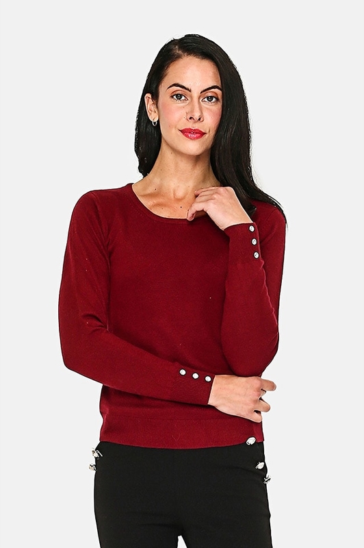 Czerwony sweter ASSUILI