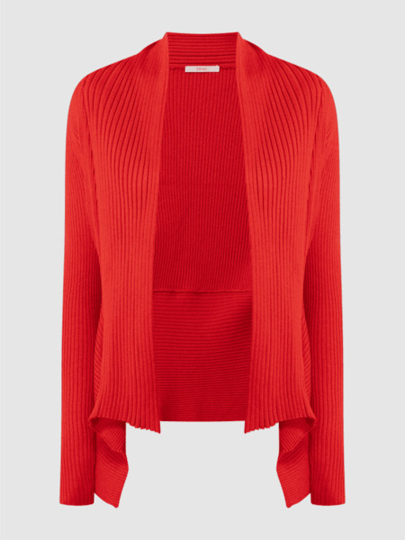 Czerwony sweter Esprit w stylu casual