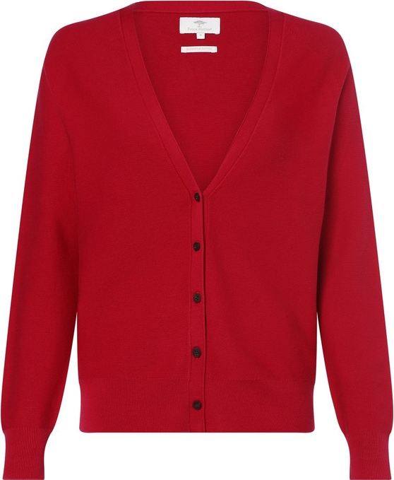 Czerwony sweter Fynch Hatton z bawełny