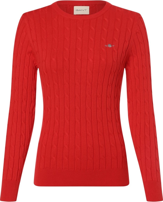 Czerwony sweter Gant