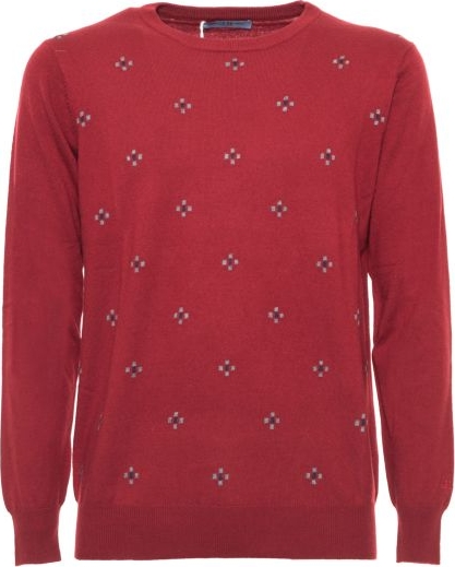 Czerwony sweter Harmont&Blaine z wełny