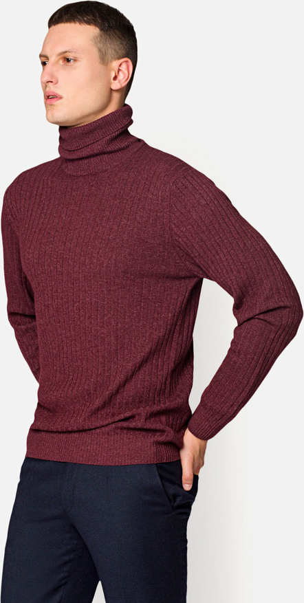 Czerwony sweter LANCERTO z kaszmiru