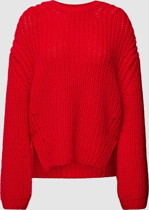Czerwony sweter Marc O'Polo z wełny