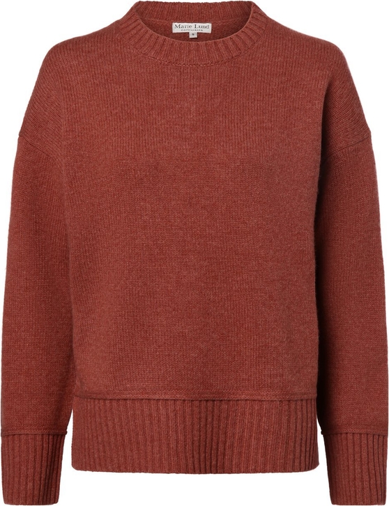 Czerwony sweter Marie Lund
