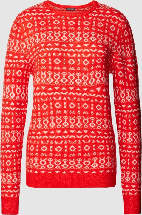Czerwony sweter Montego