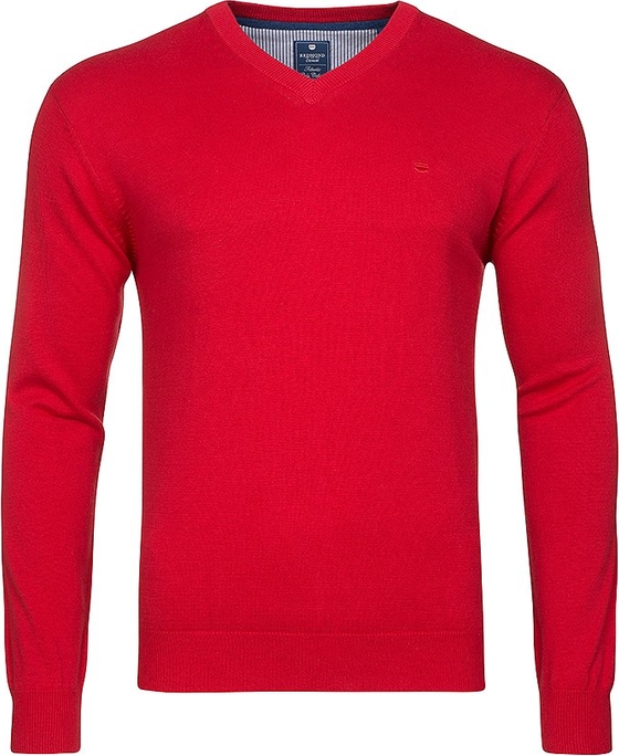 Czerwony sweter Redmond