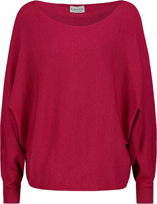 Czerwony sweter SUBLEVEL