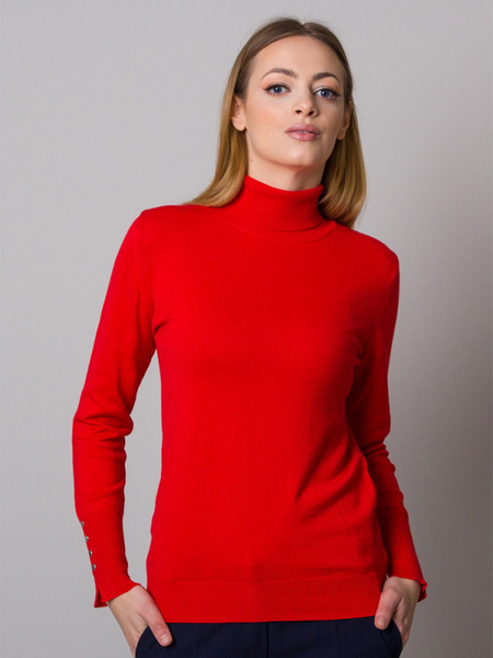 Czerwony sweter Willsoor