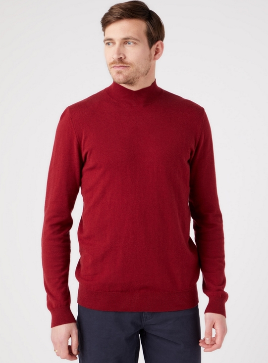 Czerwony sweter Wrangler