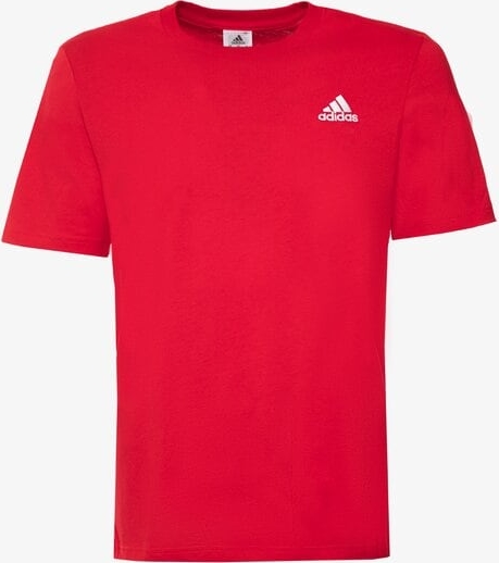 Czerwony t-shirt Adidas Sportswear w sportowym stylu