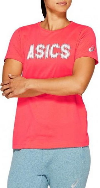 Czerwony t-shirt ASICS