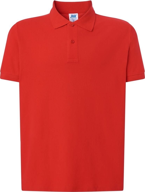 Czerwony t-shirt JK Collection w stylu casual z krótkim rękawem