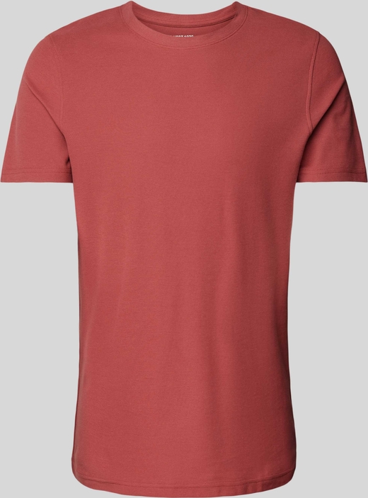 Czerwony t-shirt McNeal z bawełny